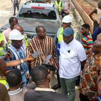 Roads Minister inspects Accra projects, directs integration of electronic toll systems